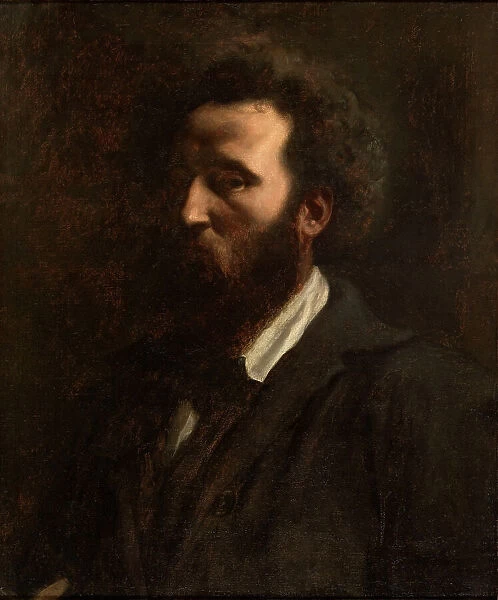 Autoportrait, 1857. Creator: Pierre Puvis de Chavannes