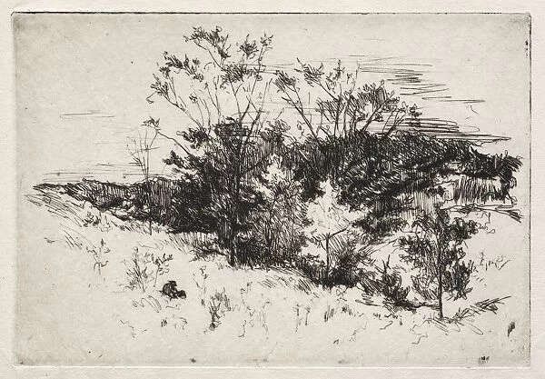Autumn Landscape, 1879-80. Creator: John Henry Twachtman (American, 1853-1902)