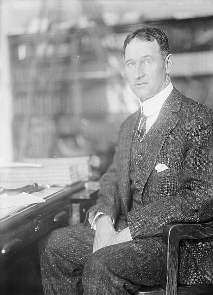 Aviation, Army - Col. Samuel Reber, 1914. Creator: Harris & Ewing. Aviation, Army - Col. Samuel Reber, 1914. Creator: Harris & Ewing