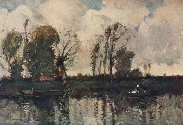 The Banks of the Loir, c1900. Artist: William Alfred Gibson