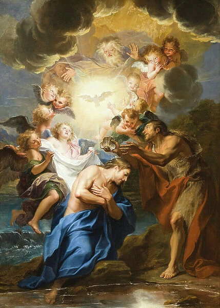 The Baptism of Christ, c1690. Creator: Antoine Coypel