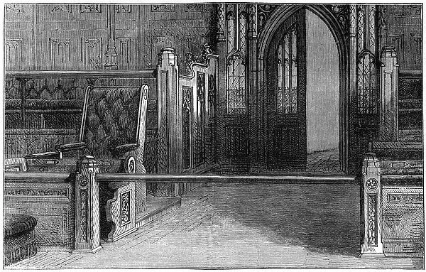 The Bar of the House of Commons, Westminster, London, 19th century