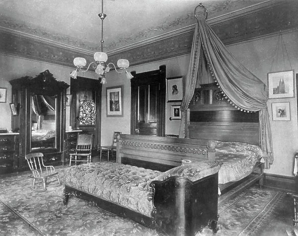 Barber House ('Belmont'), Washington, D.C. 1890s. Creator: Frances Benjamin Johnston. Barber House ('Belmont'), Washington, D.C. 1890s. Creator: Frances Benjamin Johnston