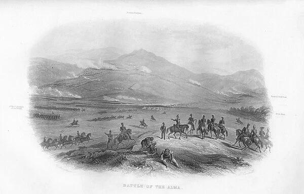 Battle of the Alma, 1859. Artist: J Cantrill