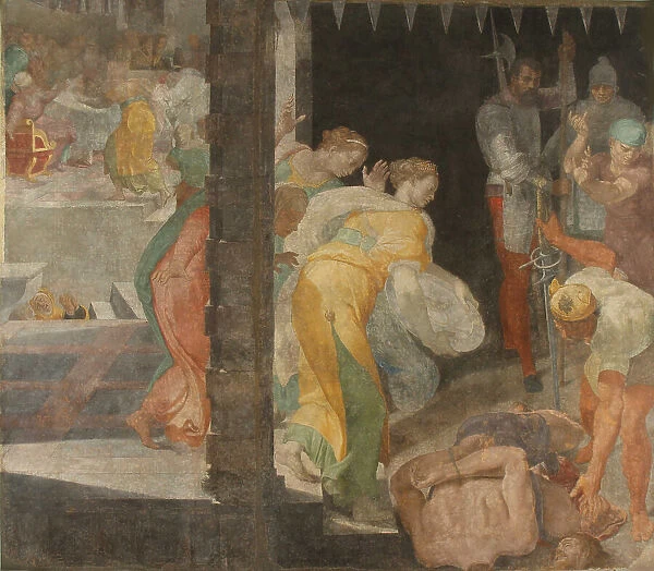 The beheading of John the Baptist, 1553-1554. Creator: Tibaldi, Pellegrino (1527-1596)