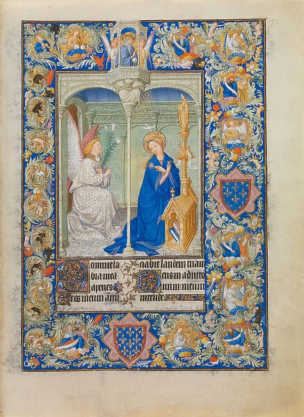 The Belles Heures of Jean de France, duc de Berry, 1405-1408  /  1409. Creators: Hermann Limbourg