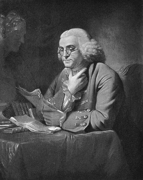 Benjamin Franklin, c1766. Artist: David Martin