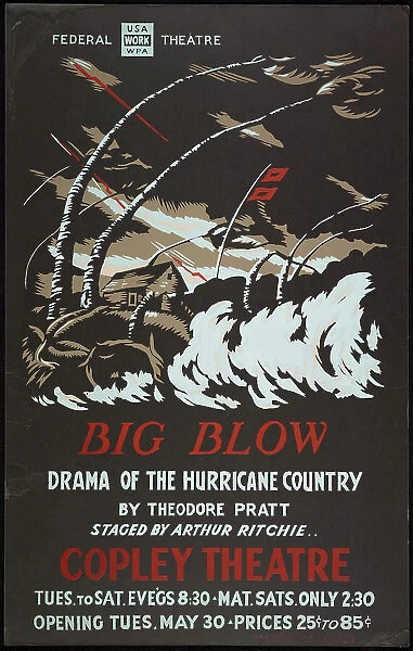 Big Blow, Boston, 1939. Creator: Unknown