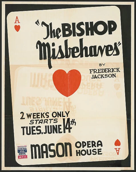 The Bishop Misbehaves, Los Angeles, 1938. Creator: Unknown