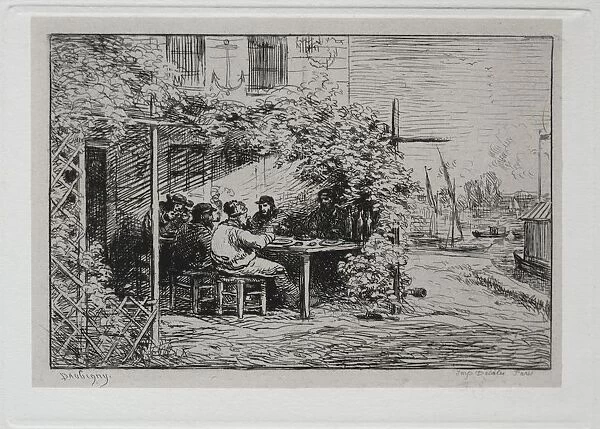 The Boat Trip: The Lunch before Going Aboard at Asnieres, 1861