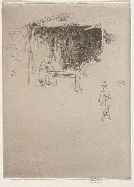 Booth at a Fair. Creator: James McNeill Whistler (American, 1834-1903)