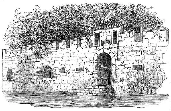 The Breaching Battery, Dutch Folly Fort, 1857. Creator: Unknown