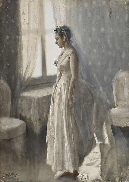 The Bride, 1886. Creator: Anders Leonard Zorn