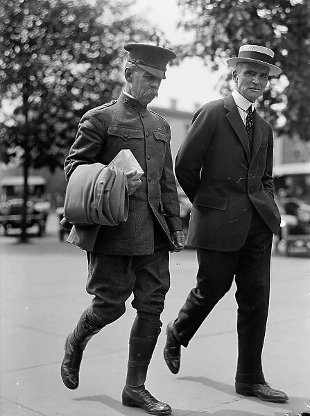 Brig. General Henry Granville Sharpe, U.S.A. left, 1917. Creator: Harris & Ewing. Brig. General Henry Granville Sharpe, U.S.A. left, 1917. Creator: Harris & Ewing