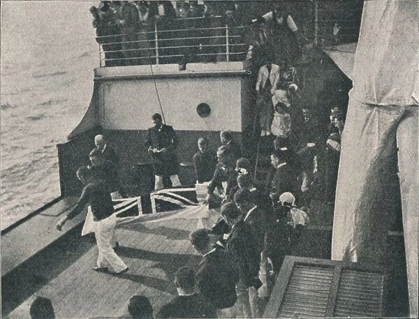 Bringing the Body on Deck, c1900, (1910)