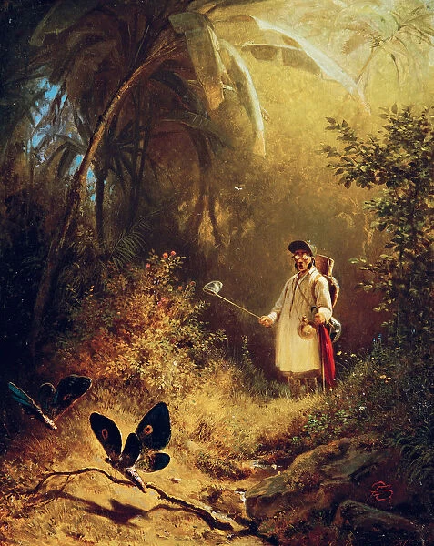 The Butterfly Hunter, c. 1840