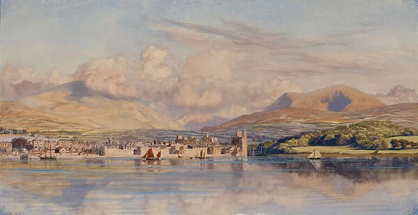 Caernarvon, 1875. Creator: John Brett