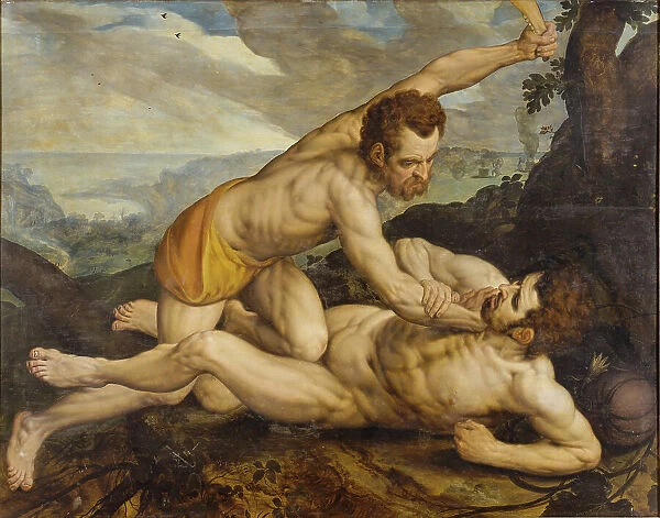 Cain and Abel, 1531-1570. Creator: Frans Floris