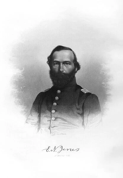 Captain Elisha N Jones, American soldier, (1872). Artist: John A O Neill