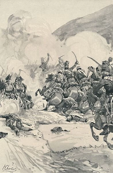 Capture of the Pass of Tarvis, 1797, (1896). Artist: E. G. H. Del Orme