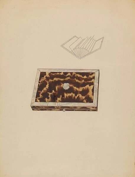 Card Case, c. 1936. Creator: Melita Hofmann