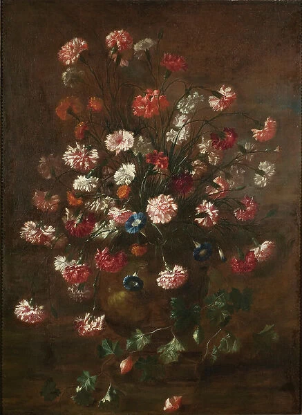Carnations in an Urn. Creator: Karel van Vogelaer