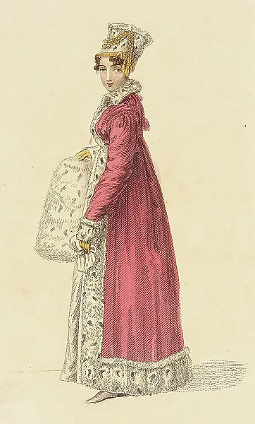 Carriage Costume, 1816. Creator: John Bell