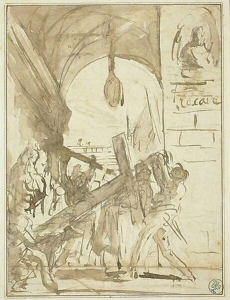 The Carrying of the Cross, 1747. Creator: Giovanni Battista Piranesi