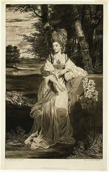 Catherine, Lady Bampfylde, 1779. Creator: Thomas Watson