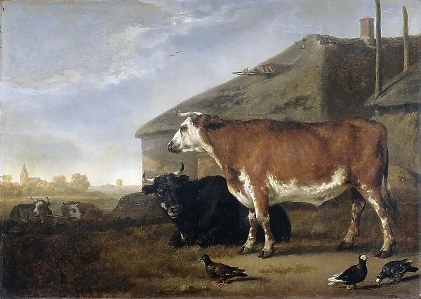 Cattle, 1660-1722. Creator: Abraham Pietersz van Kalraet