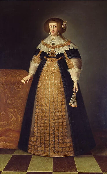 Cecilia Renata, Archduchess of Austria, Queen of Poland, c.1640. Creator: Peter Danckerts de Rij