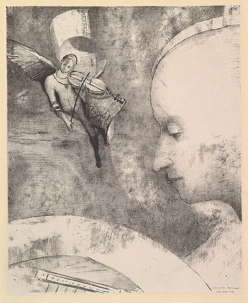 The Celestial Art, 1894. Creator: Odilon Redon