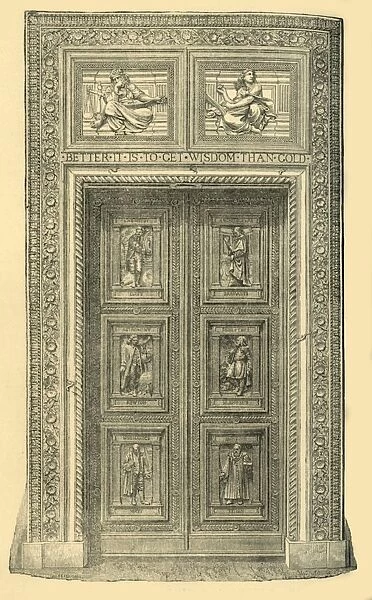 Central Door, South Kensington Museum, c1860s, (1881). Creator: Unknown