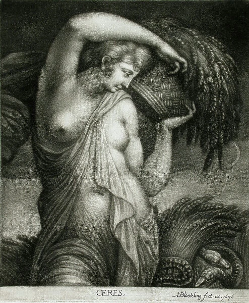 Ceres, 1676. Creator: Abraham Blooteling