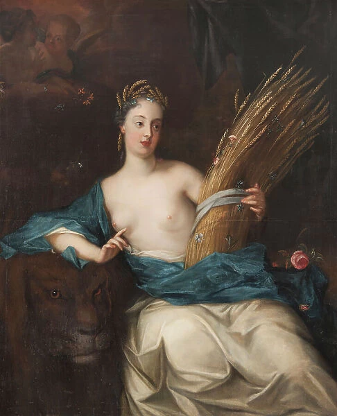 Ceres or Allegory of the Element Earth. Creator: Georg Engelhard Schroder
