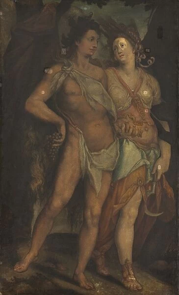 Ceres and Bacchus, 1600s. Creator: Unknown