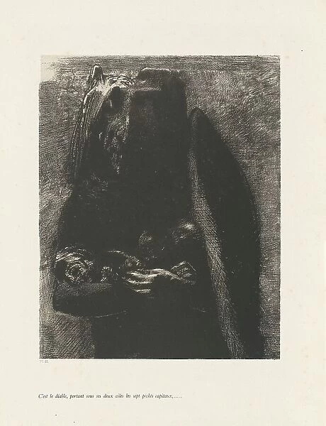 C'est le Diable, 1888. Creator: Odilon Redon