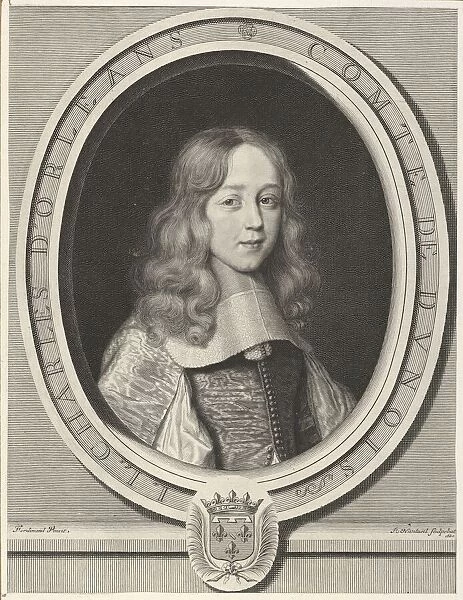 Charles d Orleans-Longueville, Comte de Dunois, 1660. Creator: Robert Nanteuil