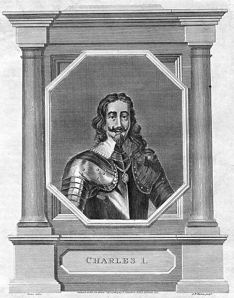 Charles I of England. Artist: AW Warren