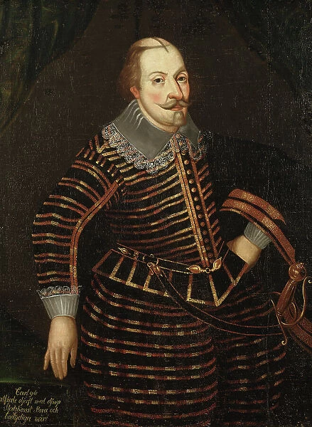 Charles IX, 1550-1611, King of Sweden, c16th century. Creator: Anon