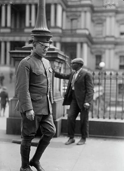Charles Mck. Saltzman As Brig. Gen. Signal Corps, 1917. Creator: Harris & Ewing. Charles Mck. Saltzman As Brig. Gen. Signal Corps, 1917. Creator: Harris & Ewing