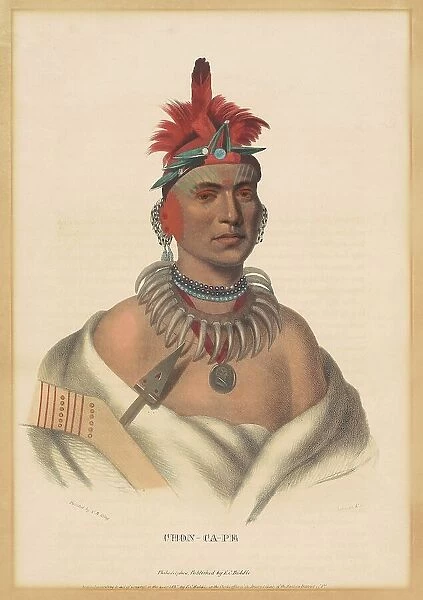 Chon-Ca-Pe, 1837. Creator: Albert Newsam