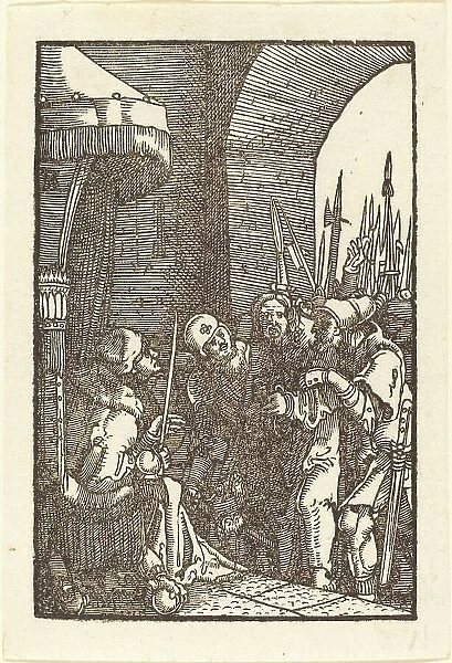 Christ before Caiaphas, c. 1513. Creator: Albrecht Altdorfer