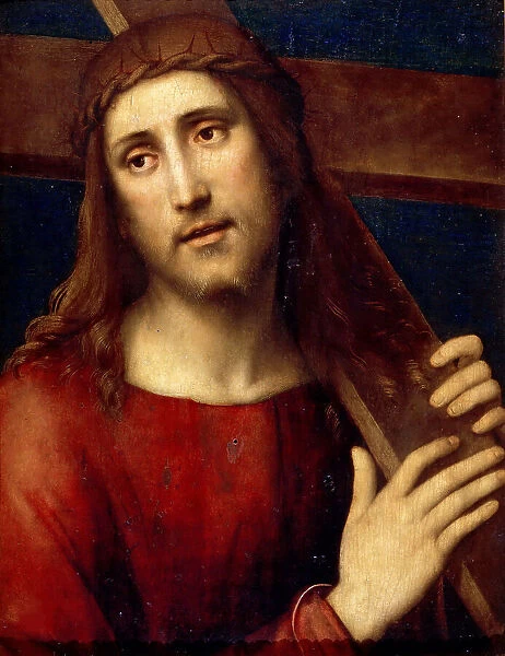 Christ Carrying the Cross, ca 1500-1510. Creator: Francia, Francesco (1450-1517)