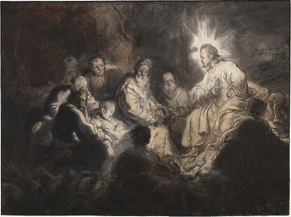 Christ and His Disciples in the Garden of Gethsemane, ca 1634
