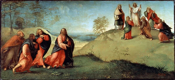 Christ Leading the Apostles to Mount Tabor, 1512. Artist: Lorenzo Lotto