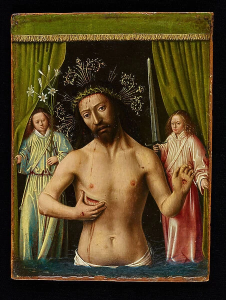 Christ as the Man of Sorrows, 1450. Creator: Petrus Christus