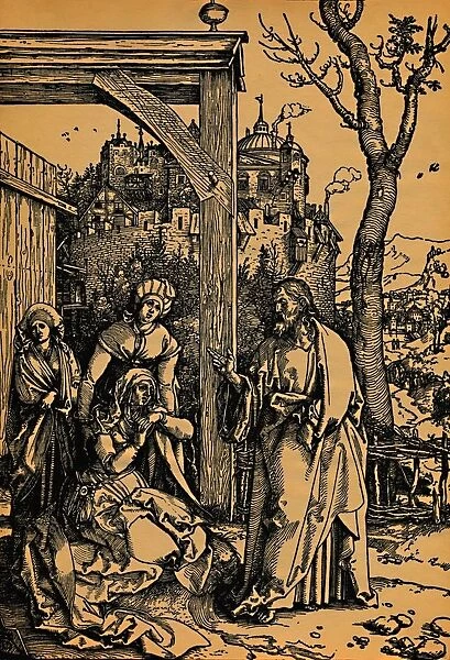 Christi Abschied von seiner Mutter. ( Christ Taking Leave of His Mother ), 1504-1505