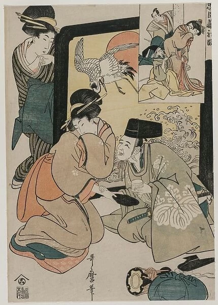 Chushingura: Act I of The Storehouse of Loyalty, late 1790s. Creator: Kitagawa Utamaro (Japanese