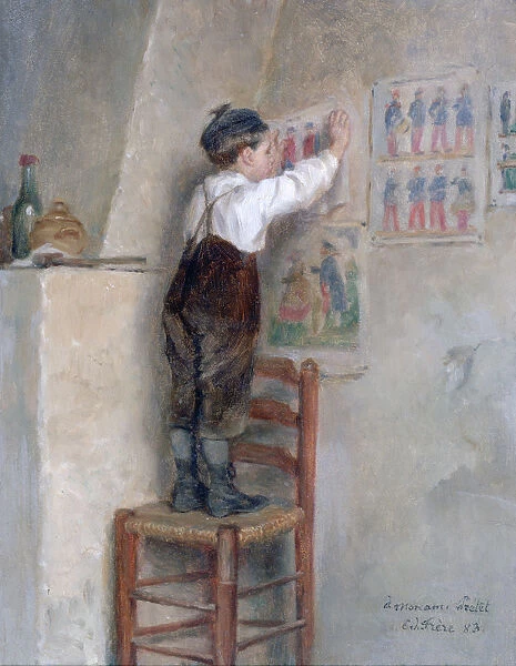 In the Classroom, 1883. Artist: Pierre Edouard Frere